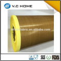 Alta qualidade teflon PTFE fibra de vidro pano de tecido resistente ao calor fita de isolamento fita de fibra de vidro de calor